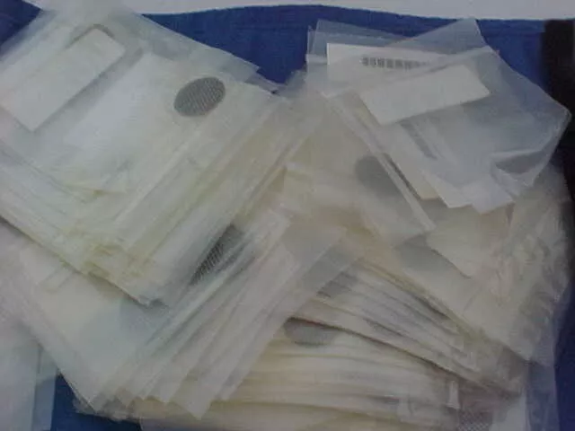 lot of 140 CHERRY BURRELL VA300 FREEZER PERFORATED DISK screens  07HP149295 SJ