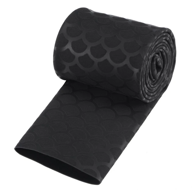 Calore Restringimento Guaina Tubo Manicotto 63mm Piatto 3.3Pollici Nero