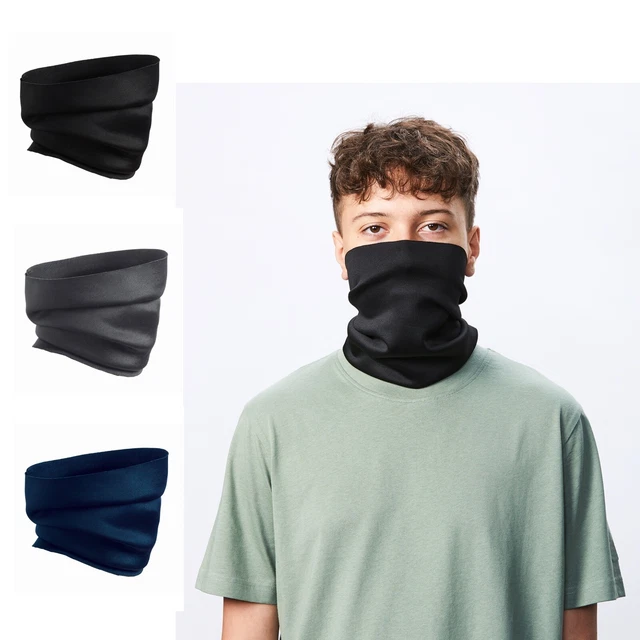 AXQ Snood XQ006 - Bufanda facial lavable transpirable tubo protector cuello