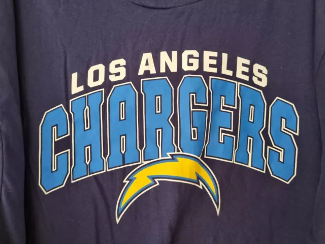 The Nike Tee X NFL On Field Apparel Mens T-Shirt XL X-Large Dri-Fif LA Chargers