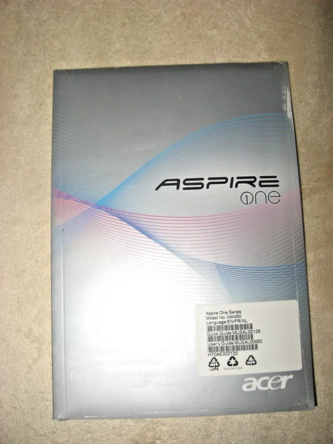 Acer Aspire One Passport User Guide Model NAV50 MUSAL00125 MUSAL00062 ~ New