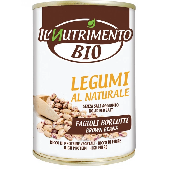 Fagioli Borlotti naturali - 400g Probios  - Italia Spezie®