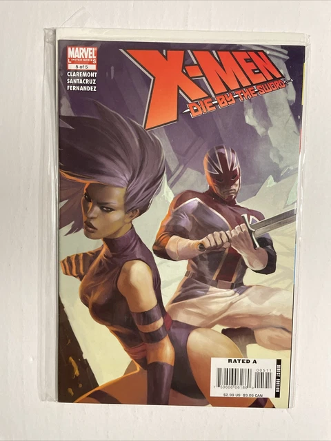 X-Men: Die By The Sword #1-5 (2007) VF/NM Marvel Complete Set High Grade Comic 6