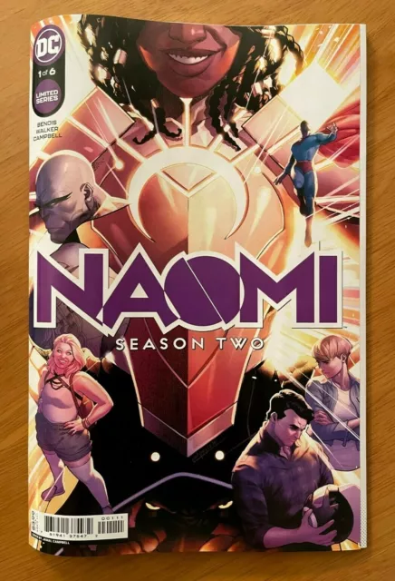 NAOMI SEASON 2 #1 Jamal Campbell Main Cover A 1st Print DC NM