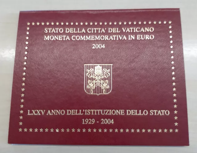 Vatikan  2 Euro Gedenkmünze im Folder  (Wählen Sie zwischen: 2004 bis 2021)