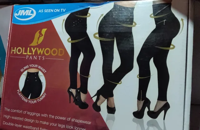 WOMEN HOLLYWOOD PANTS slimming leggings size L £13.50 - PicClick UK