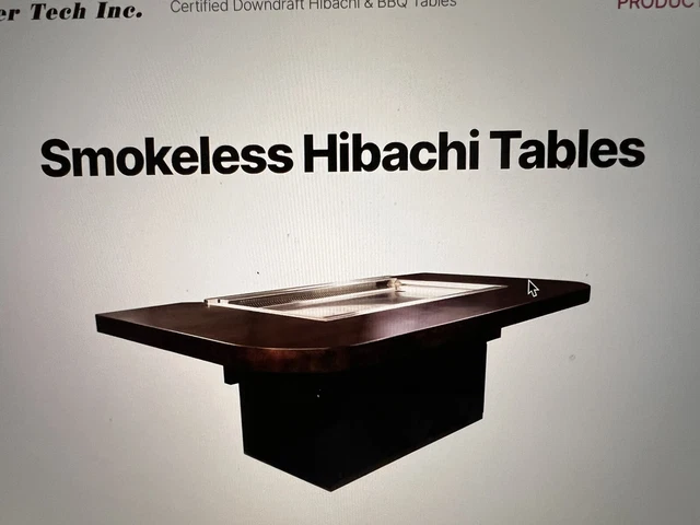 Smokeless Hibachi Table Grills