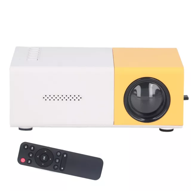 Mini LED Portable Pocket Projector HD 1080P Movie Video Home Theater with Remote
