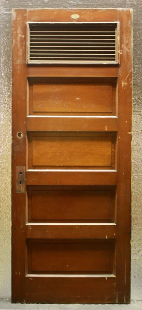 7 avail 32"x79"x1.75" Antique Vintage Old SOLID Wood Wooden Interior Door Panels
