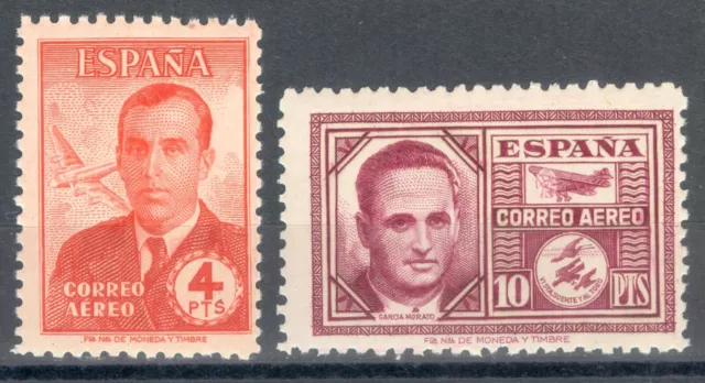 España 1945 - Edifil 991/92** - Haya Y García Morato - Mnh