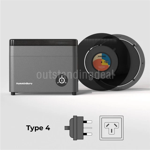 HumminGuru 7/10/12-inch Vinyl Cleaning Machine Automatic Ultrasonic Cleaner ot16