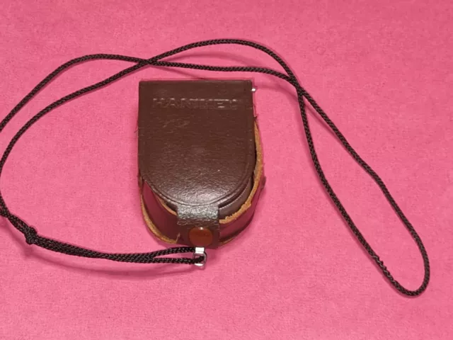 Vintage Hanimex L8C Light Meter With Leather Case 3