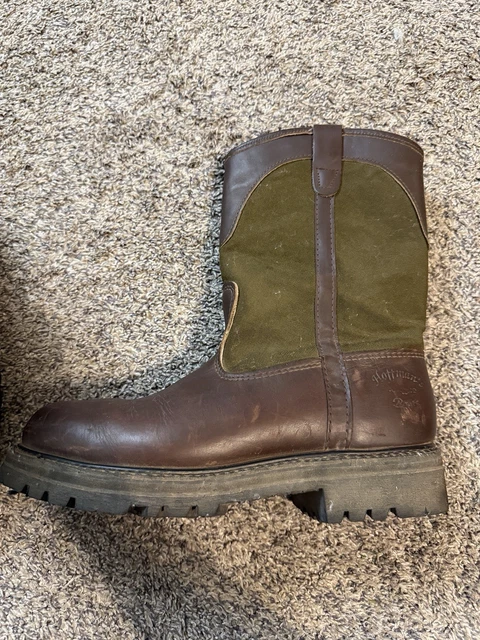 HOFFMAN BOOTS STEEL Toe Roper Lineman Boot £111.14 - PicClick UK