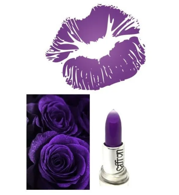 Purple Lipstick from Saffron ~ Shade is #45 PURPLE PASSION