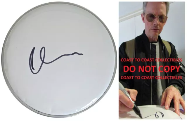 Dave Krusen Signed Drumhead COA Exact Proof Autographed Pearl Jam Drummer Ten Dave Krusen Signed Drumhead COA Exact Proof Autographed Pearl Jam Drummer Ten