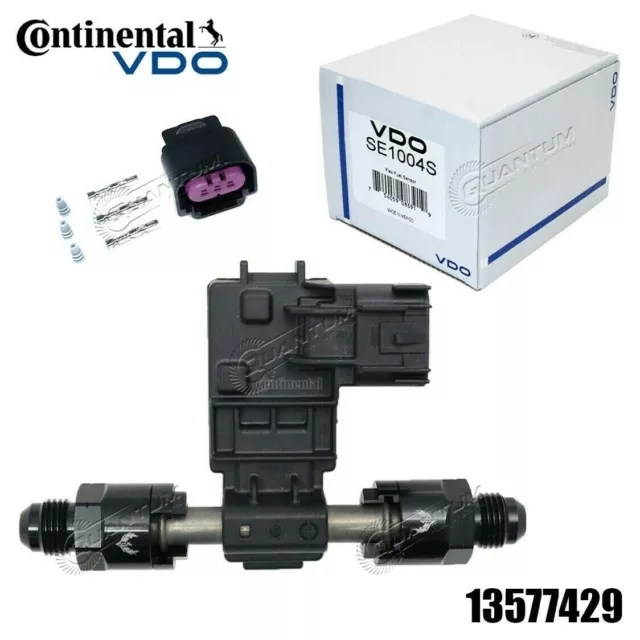 GENUINE Continental/VDO GM Flex Fuel Sensor +8AN Fittings +Terminal 13577429