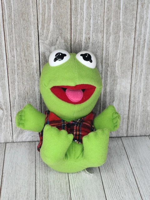VTG Baby Kermit Frog 1987 Jim Henson Stuffed Animal Plush Muppets McDonald's