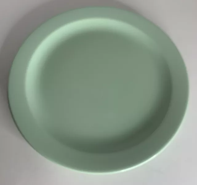 BOONTON Ware Melamine Melmac 10" DINNER PLATE Mint Green #102-10 made NJ USA