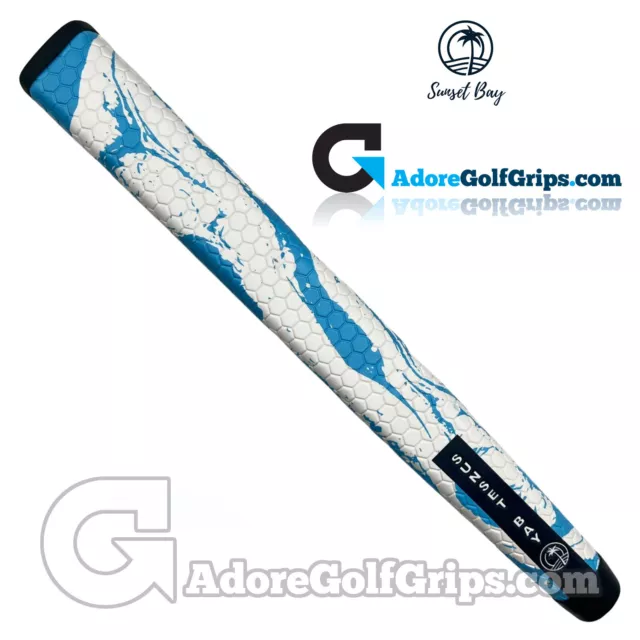 Sunset Bay Mid Jumbo Pistol Putter Grip - The Wave Atlantic + KOSTENLOSES BAND