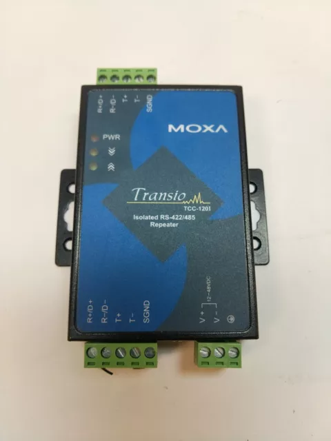 Transio Tcc-120I Isolated Rs-422/485 Repeater Moxa