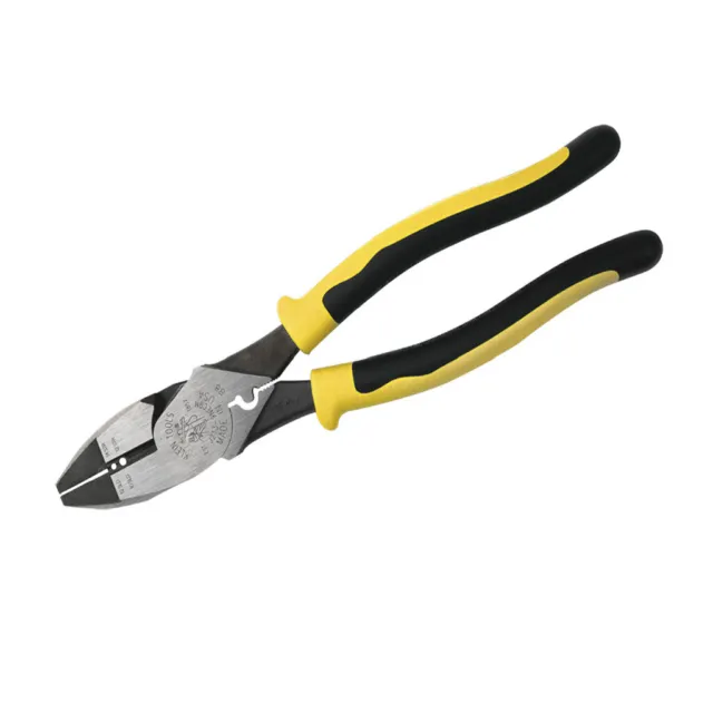 Klein Side Cutting Pliers with Crimper and Wire Stripper 229mm