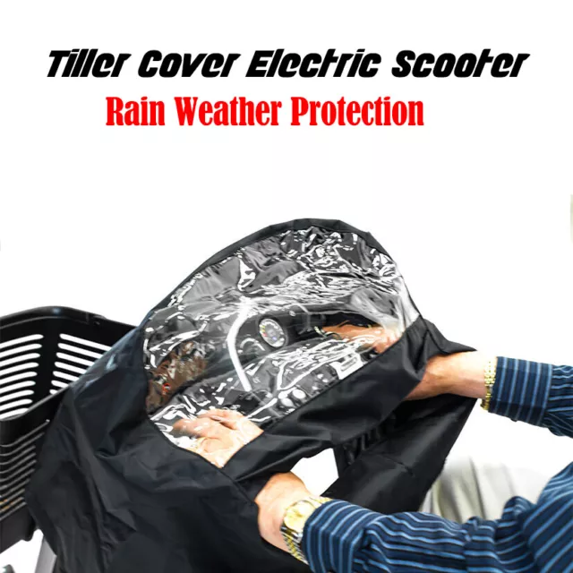 Control Panel Hand Tiller Rain Cover Mobility Scooter Cover Dustproof Waterproof