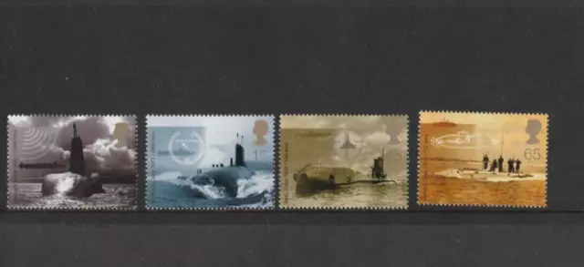 GB 2001 Submarines set - SG 2202/05 - u/m