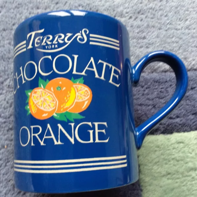 Very Rare Superb Terrys Of York Chocolate Orange Mug 