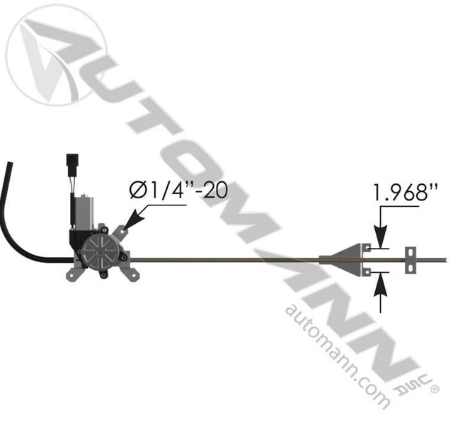 Peterbilt 384 0 Door Window Regulator 3022338