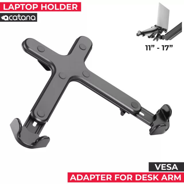 VESA Laptop Notebook Mount Desk Holder Adapter Tray for Monitor Arm Tray Acatana