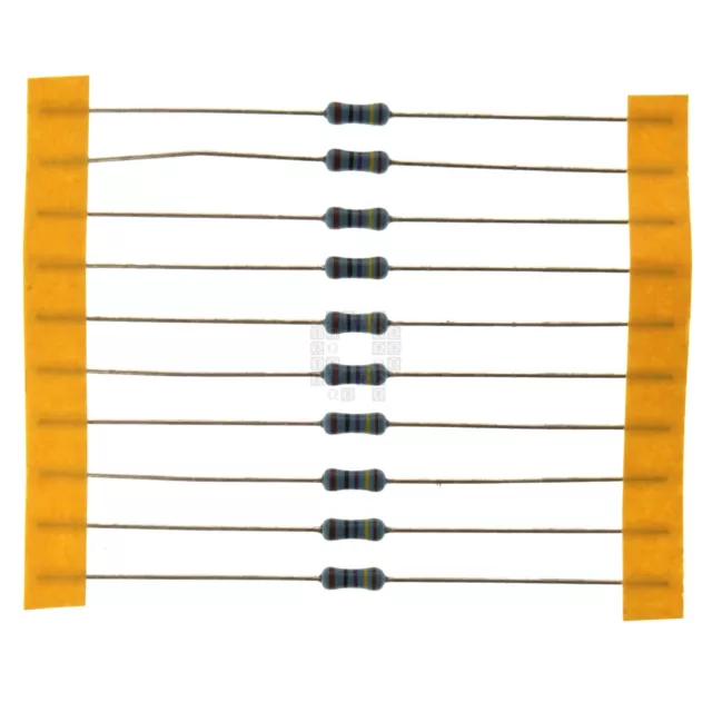 KOA MF1/4DCT52R1470F 1/4 Watt 147 Ohm 1% Through Hole Metal Film Resistor, 10Pk