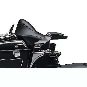 Kuryakyn 8958 Stealth Passenger Armrests for Harley Touring 97-13 with Tour Pak 3