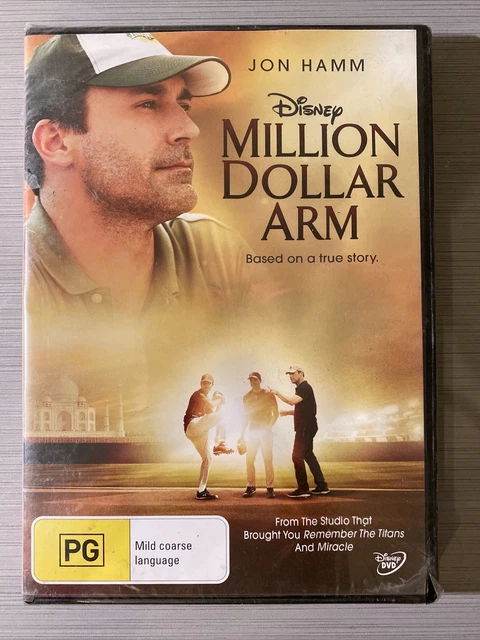 MILLION DOLLAR ARM - Jon Hamm (DVD) Australia Region 4- NEW & SEALED $6.75  - PicClick AU
