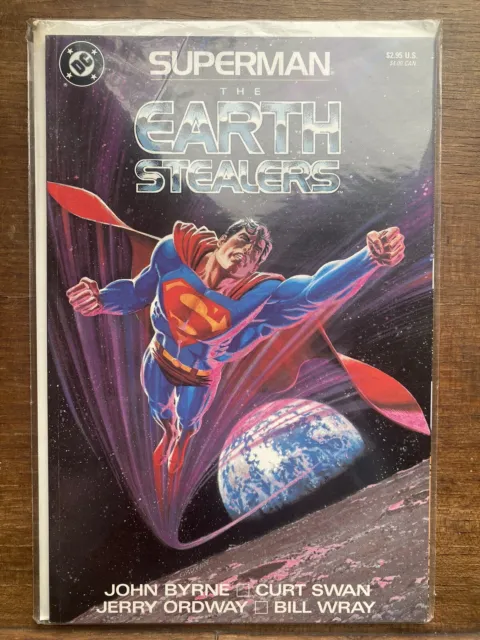 Superman the Earth Stealers: 1988 DC Comics John Byrne / Curt Swan / Bill Wray