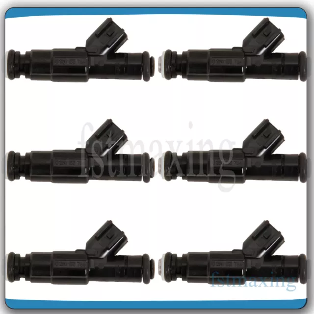 OEM 0280155784 Set 6 Fuel Injectors For Jeep Wrangler Grand Cherokee 4.0 1999-04