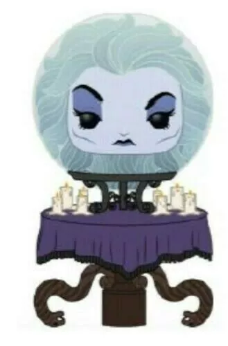 Disney Disneyland Haunted Mansion 50th Funko Pop Madame Leota Glow In The Dark