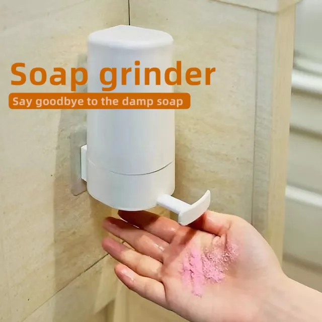 Soap Grinder Dispenser Powder Maker Waterproof for Bathroom Washroom Adjustable