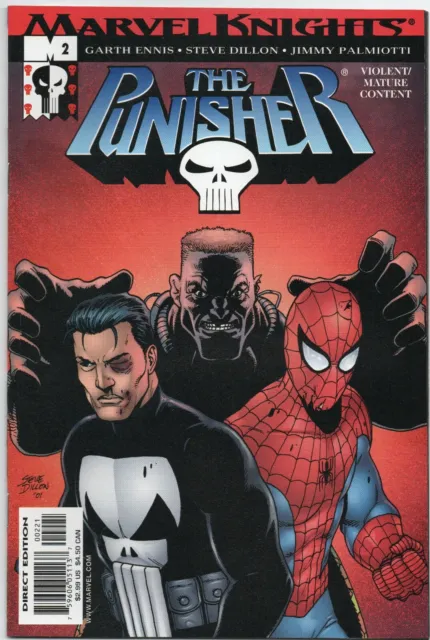 Marvel Knights Punisher Vol 4 Issue 2 Comic Rare High Grade NM 9.0 Ennis Dillon