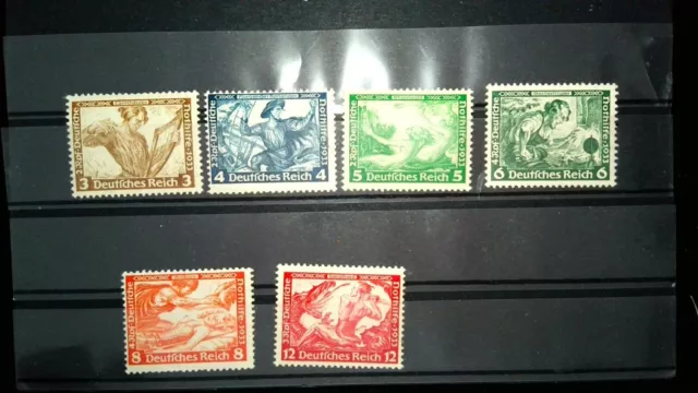 ** Dt. Reich 1933 MiNr 499-504 Schlegel BPP Wagnersatz MNH (Briefmarken, B75)