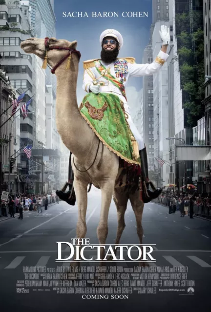 THE DICTATOR, 35MM Film Flat Theatrical Movie Trailer $18.80 - PicClick