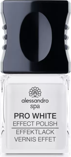 alessandro  Pro White Lack "Glitter" Effekt Lack 5 ml Top Preis