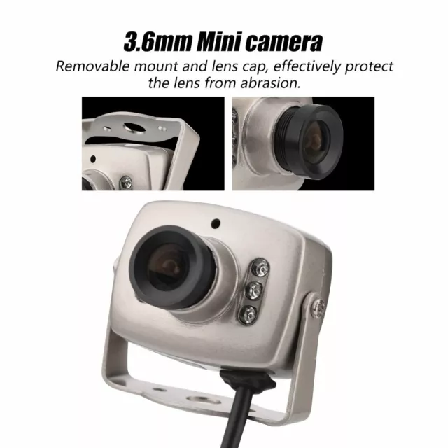 Mini Cctv Cam 1200Tvl Piccola Telecamera Per Dvr Con Led Night Vision Notturna