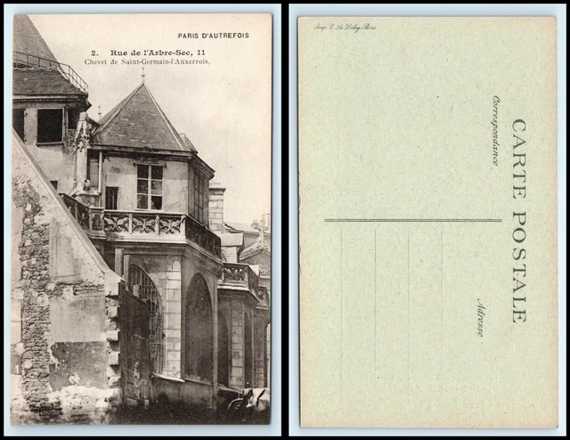 FRANCE Postcard - Paris, Rue de l'Arbre-Sec, Saint Germain AM