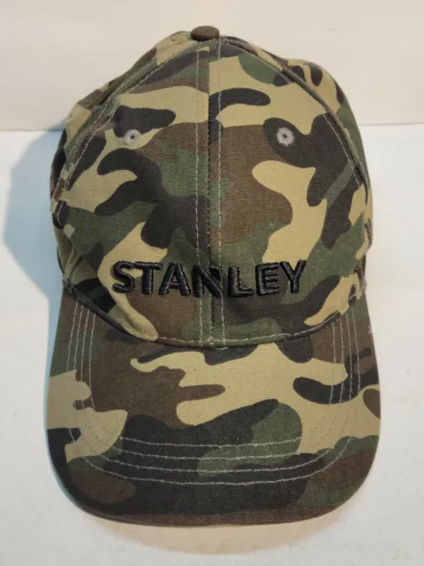 STANLEY Tools Cap Hat Snapback Black Lettering Garage Tools Farm Shop Factory