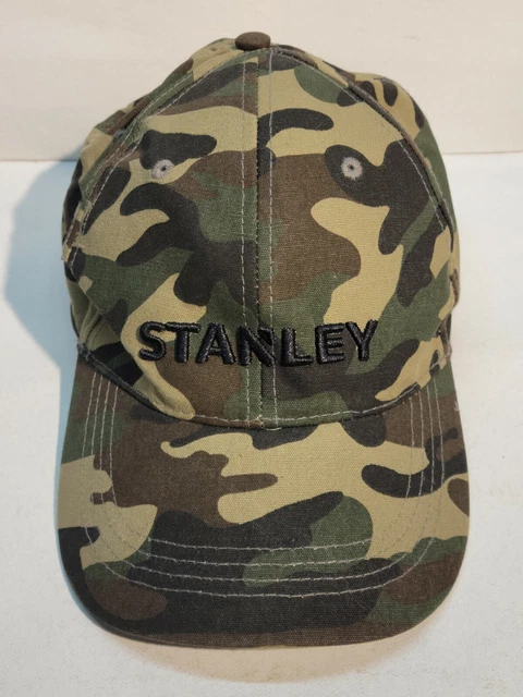 STANLEY Tools Cap Hat Snapback Black Lettering Garage Tools Farm Shop Factory
