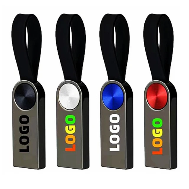 Lot 50PCS 128/256/512MB USB Flash Drive Memory U Stick Storage Strap Custom Logo