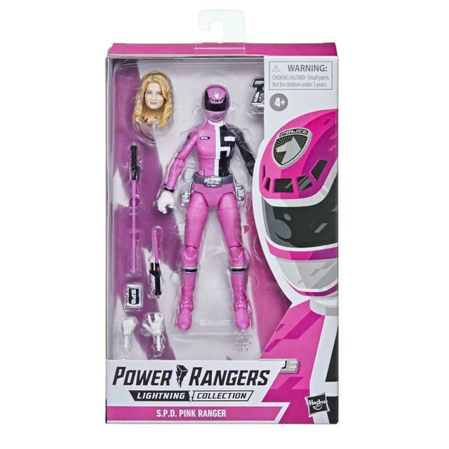 Pink Ranger Stuff HASBRO POWER RANGERS Lightning Collection S.P.D. Pink Ranger 6-Inch ...