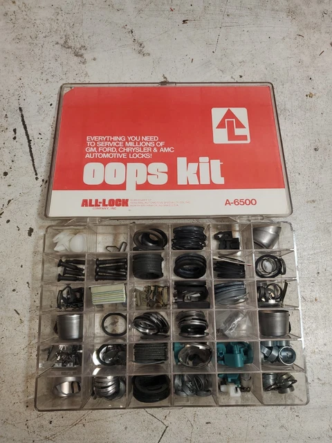 Locksmith auto parts GM Ford Chrysler & AMC Oops Kit All Lock company S2 Locksmith auto parts GM Ford Chrysler & AMC Oops Kit All Lock company S2