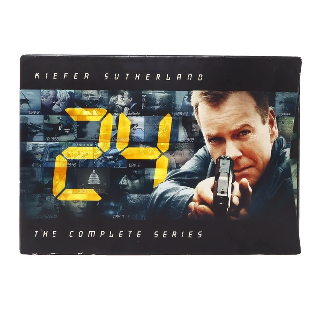 24 1-8 + Redemption DVD Complete Series Box Set New/Sealed