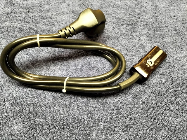 Netzkabel Klemt Echolette Echocord NG 51/S/ M40 M80 Dynacord Stromkabel Neumann